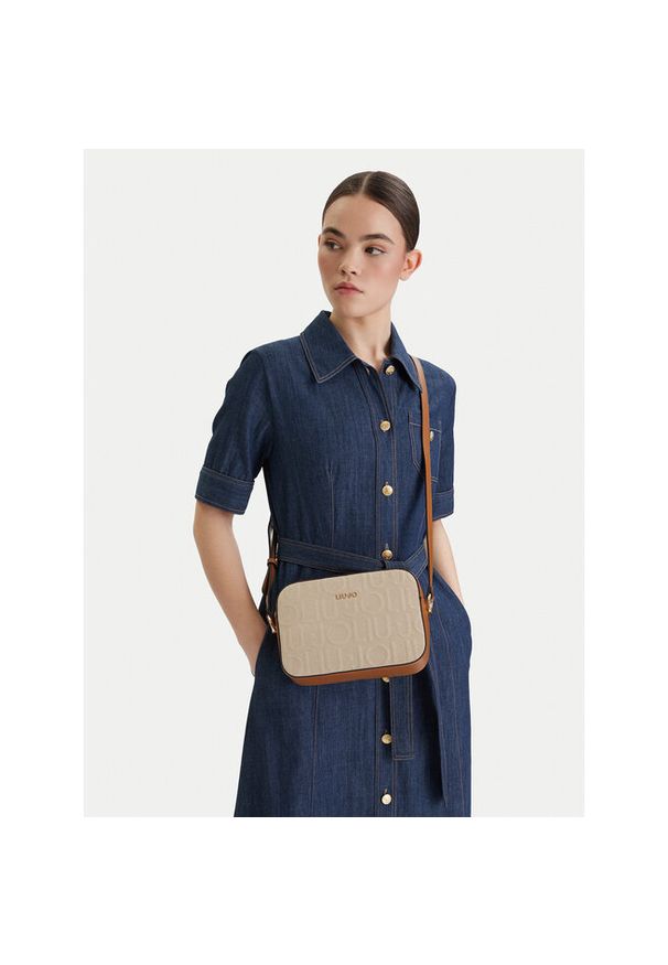 Torebka Liu Jo. Kolor: beżowy