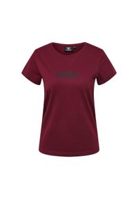 Koszulka damska Hummel Booster. Kolor: czerwony. Sport: fitness #1