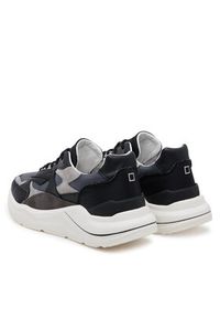 D.A.T.E. Sneakersy Fuga W421-FG-PU Czarny. Kolor: czarny. Materiał: skóra #4