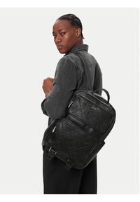 Guess Plecak HMBOMG P5445 Czarny. Kolor: czarny. Materiał: skóra