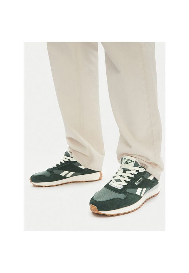 Sneakersy Reebok. Kolor: zielony