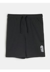 Sinsay - Szorty sportowe - czarny. Kolor: czarny. Styl: sportowy #1