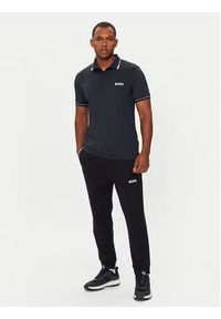 BOSS - Boss Polo Paul Pro 50506203 Granatowy Slim Fit. Typ kołnierza: polo. Kolor: niebieski. Materiał: syntetyk