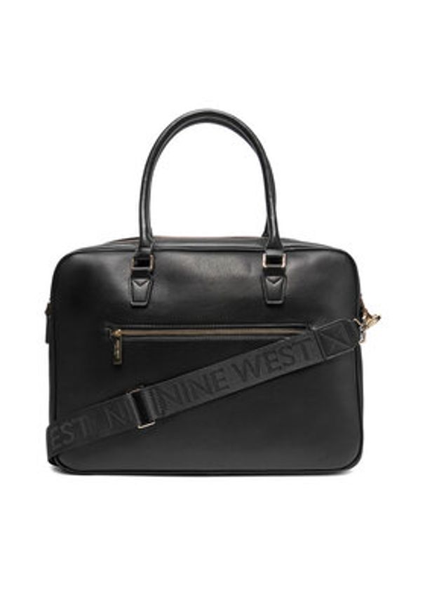 Nine West Torba na laptopa CEO-EMMA-LA482-2847 Czarny. Kolor: czarny. Materiał: syntetyk, materiał