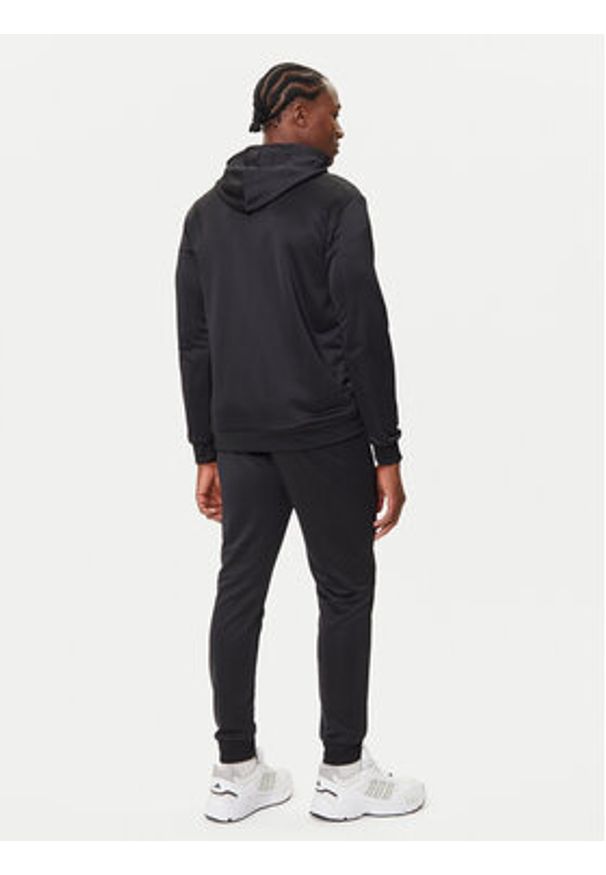 Adidas - adidas Dres Big Logo French Terry JX5551 Czarny Regular Fit. Kolor: czarny. Materiał: syntetyk, bawełna