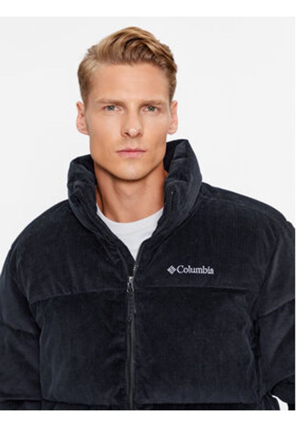 columbia - Columbia Kurtka zimowa Puffect™ Corduroy 2050992 Czarny Regular Fit. Kolor: czarny. Materiał: syntetyk. Sezon: zima