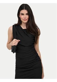 only - ONLY Sukienka codzienna Lamber 15374633 Czarny Regular Fit. Okazja: na co dzień. Kolor: czarny. Materiał: syntetyk. Typ sukienki: proste. Styl: casual #7