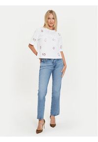 Guess Jeansy W4YA98 D5CC5 Niebieski Straight Fit. Kolor: niebieski #5