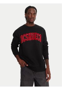 DC Bluza Varsity EDYFT03547 Czarny Regular Fit. Kolor: czarny. Materiał: bawełna