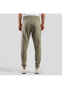 Odlo - Legginsy męskie ZEROWEIGHT Pants regular length. Kolor: zielony. Sport: bieganie