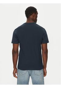 Quiksilver T-Shirt EQYZT08064 Granatowy Regular Fit. Kolor: niebieski. Materiał: bawełna #4