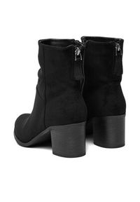 Jenny - JENNY Botki CEO-MARTINA WS14438-22 Czarny. Kolor: czarny. Materiał: materiał #4