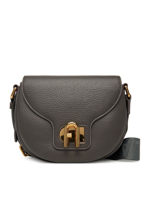 Furla Torebka Lotus WB01491 BX0356 CN 4295S 1002 Szary. Kolor: szary. Materiał: skórzane