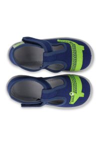 Befado obuwie dziecięce 531P083 granatowe zielone. Kolor: niebieski, zielony, wielokolorowy. Materiał: tkanina, syntetyk #8