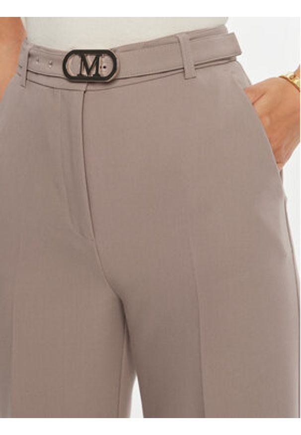 Marciano Guess Spodnie materiałowe Celia 4BGB03 7046A Beżowy Regular Fit. Kolor: beżowy. Materiał: syntetyk