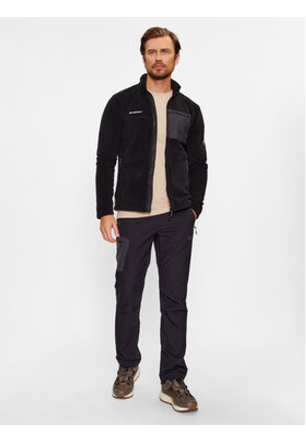 Mammut Polar Innominata ML Jacket 1014-04380-0001-113 Czarny Athletic Fit. Kolor: czarny. Materiał: syntetyk