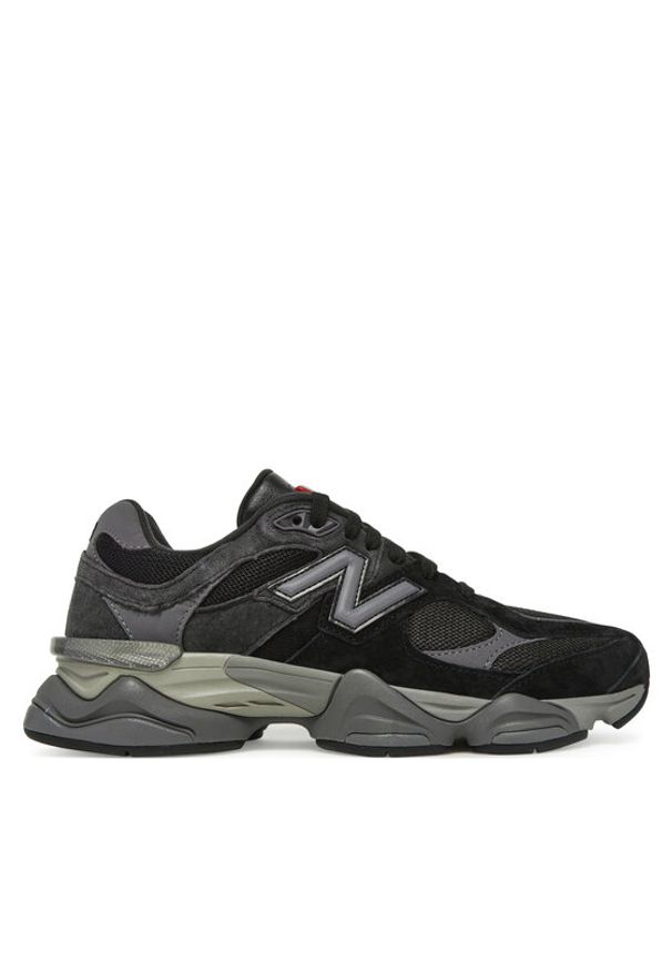 New Balance Sneakersy U9060BLK Czarny. Kolor: czarny. Materiał: zamsz, skóra