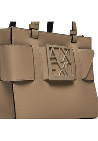 Armani Exchange Torebka 942690 0A874 14349 Beżowy. Kolor: beżowy. Materiał: skórzane #2