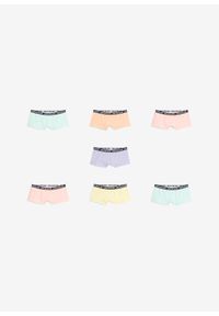 bonprix - Bokserki z miękką bawełną organiczną (7 par). Kolor: żółty. Materiał: bawełna #2