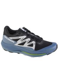 salomon - Buty Salomon Pulsar Trail M 472100 czarne. Zapięcie: sznurówki. Kolor: czarny. Materiał: syntetyk, tkanina. Szerokość cholewki: normalna