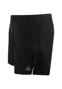 ZFOAM - Męskie spodenki do biegania Athl DPT Virgilio czarne. Kolor: czarny. Długość: krótkie. Sezon: lato #1