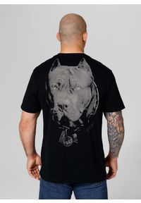 PITBULL - Koszulka bawełniana sportowa t-shirt dla dorosłych Born In 1989. Kolor: czarny. Materiał: bawełna