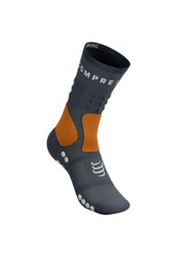 Skarpety trekkingowe Compressport Hiking Socks. Kolor: żółty, pomarańczowy, wielokolorowy, szary