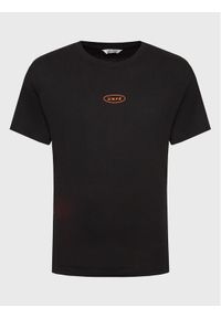 Unfair Athletics T-Shirt UNFR23-008 Czarny Regular Fit. Kolor: czarny. Materiał: bawełna