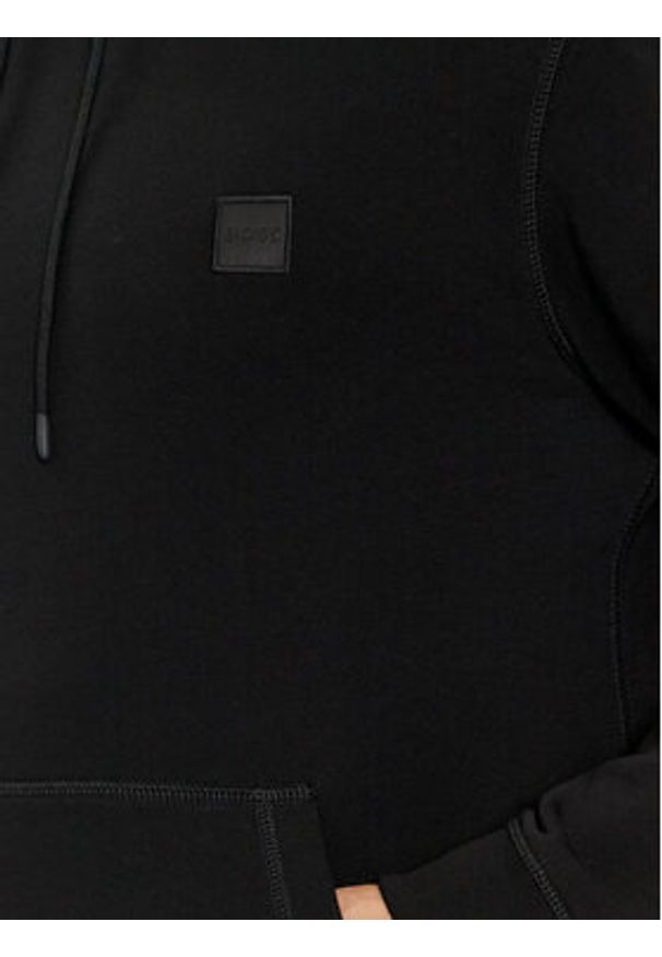 BOSS - Boss Bluza Wetalk 50509314 Czarny Regular Fit. Kolor: czarny. Materiał: bawełna