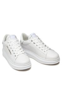Karl Lagerfeld - KARL LAGERFELD Sneakersy KL52549 Biały. Kolor: biały. Materiał: skóra #4