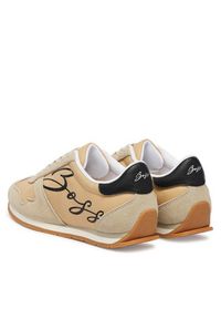 BOSS Sneakersy Levon 50563440 Beżowy. Kolor: beżowy. Materiał: skóra, zamsz #4