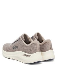 skechers - Skechers Sneakersy Arch Fit 2.0- 232700/TPE Brązowy. Kolor: brązowy. Materiał: materiał