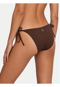 Guess Dół od bikini E6GO21 MC040 Brązowy. Kolor: brązowy. Materiał: syntetyk #4