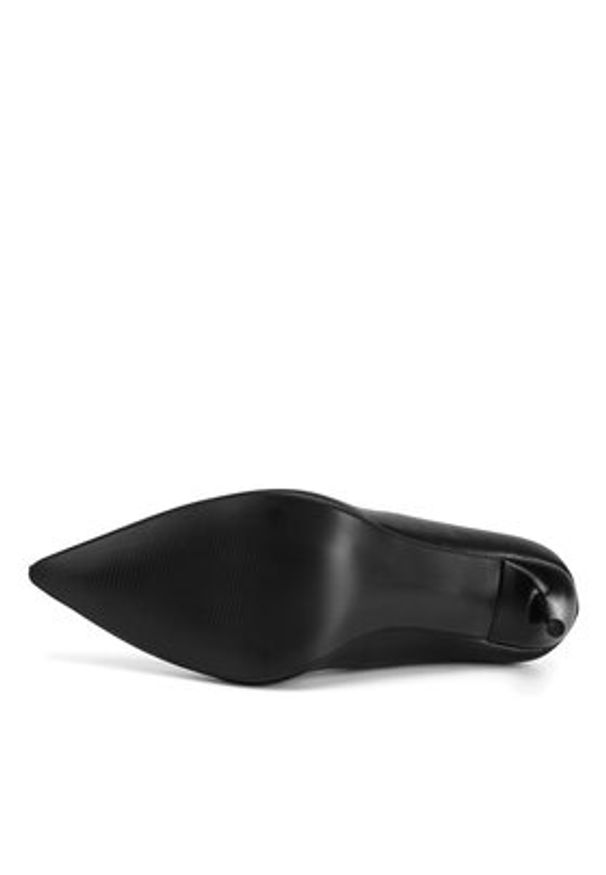 DeeZee Szpilki KX2306213 Czarny. Kolor: czarny. Materiał: skóra. Obcas: na szpilce