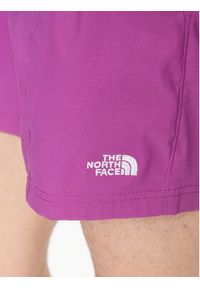 The North Face Szorty sportowe Class V NF0A5A5X Fioletowy Regular Fit. Kolor: fioletowy. Materiał: syntetyk. Styl: sportowy #5