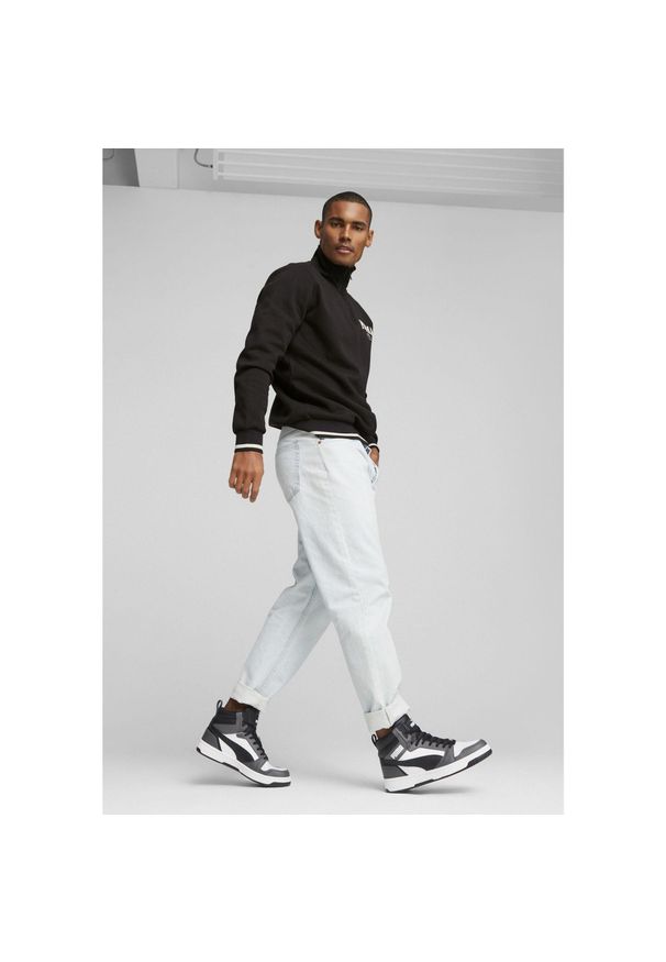 Adidasy Puma Rebound V6, Mężczyźni. Kolor: biały, wielokolorowy, czarny, szary. Materiał: skóra ekologiczna, materiał