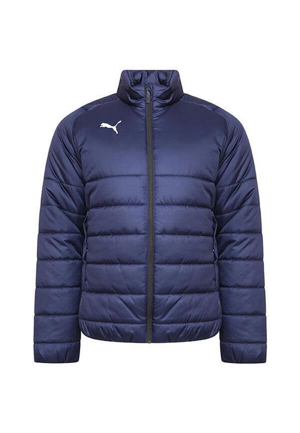 Ciepła kurtka zimowa dla dzieci Puma Liga Casual 176 - komfort i styl. Kolor: wielokolorowy, fioletowy. Sezon: zima