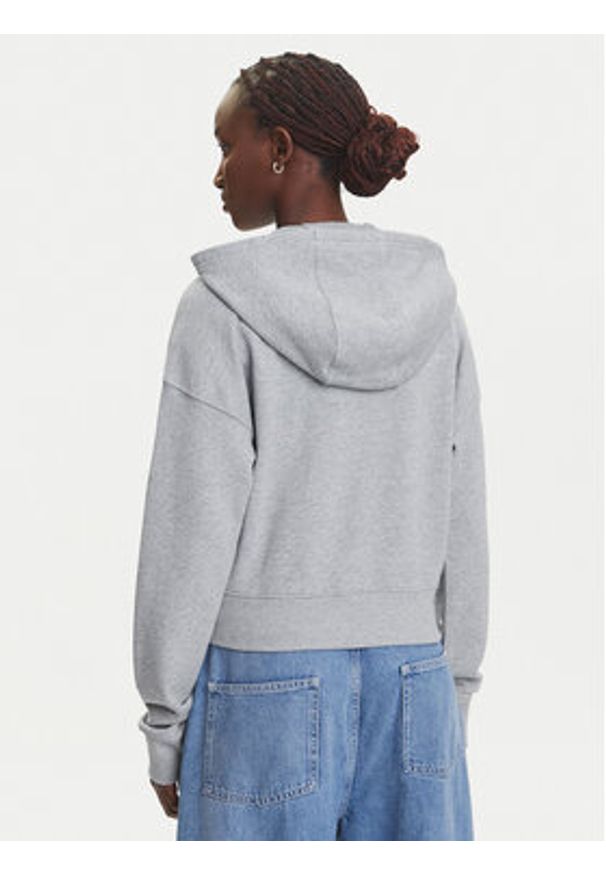 Tommy Jeans Bluza DW0DW21147 Szary Boxy Fit. Kolor: szary. Materiał: bawełna