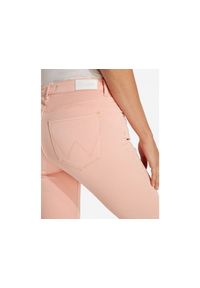 Wrangler - SPODNIE DAMSKIE WRANGLER SKINNY CROP PEACH W28MHL53X 112128461