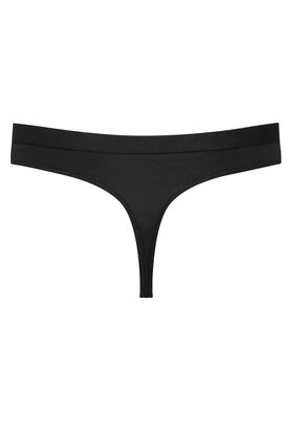 TOMMY HILFIGER - Tommy Hilfiger Komplet stringów UW0UW06139 Czarny. Kolor: czarny. Materiał: bawełna