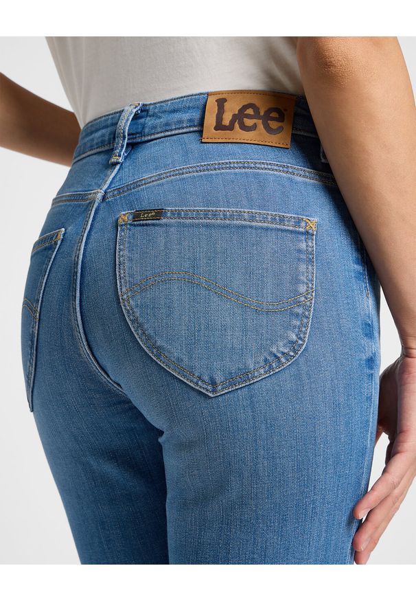 Lee - LEE DAMSKIE SPODNIE JEANSOWE SCARLETT HIGH OUTER LIMIT 112359639 L626016290