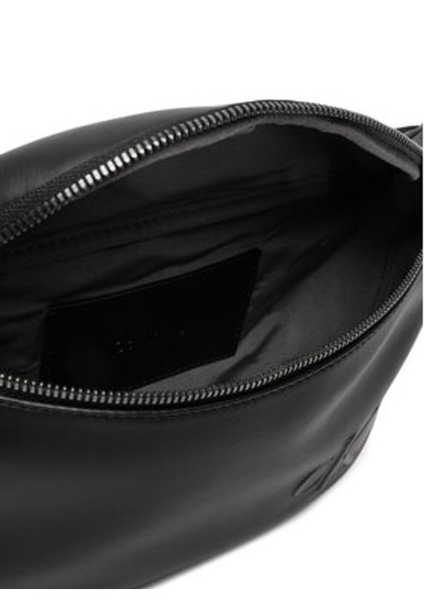 Calvin Klein Nerka Ck Waistbag LV04D3249G Czarny. Kolor: czarny. Materiał: skóra
