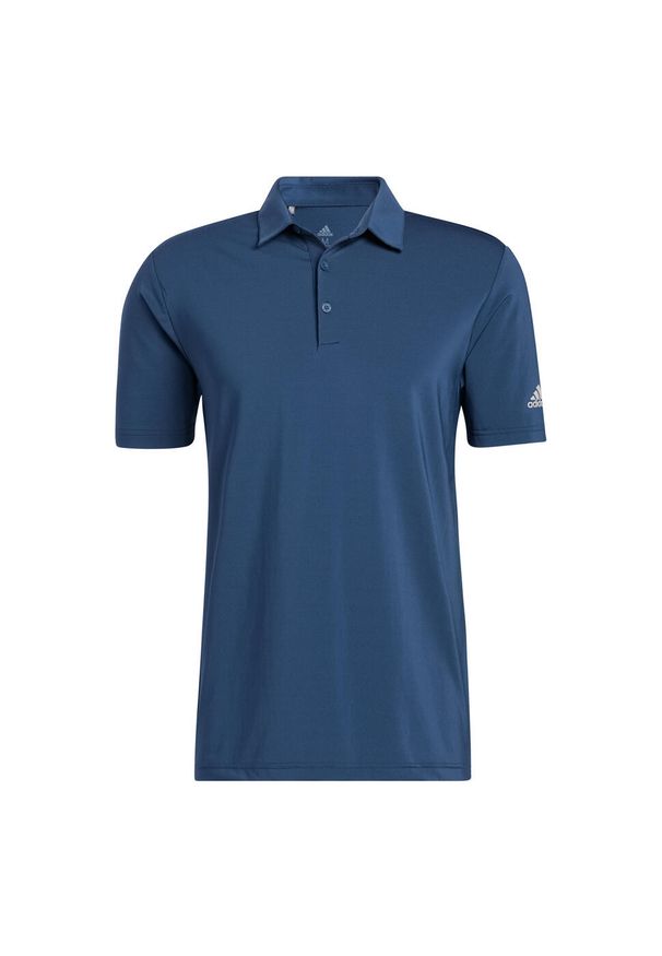 Adidas - Koszulka adidas Poloshirt Ultimate 365, Mężczyźni. Typ kołnierza: polo, golf. Kolor: niebieski. Materiał: poliester, materiał. Styl: sportowy