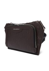 Karl Lagerfeld - KARL LAGERFELD Plecak A1M30004 Brązowy. Kolor: brązowy. Materiał: skóra #3