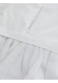 Original Marines Sukienka elegancka DDP1074NF Biały Regular Fit. Kolor: biały. Materiał: bawełna. Styl: elegancki #4
