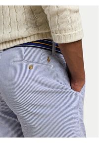 Polo Ralph Lauren Szorty materiałowe 710862767001 Błękitny Straight Fit. Kolor: niebieski. Materiał: bawełna #4