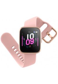 Smartwatch FOREVER ForeVigo 2 SW-310 Różowo-złoty. Rodzaj zegarka: smartwatch. Kolor: złoty, wielokolorowy, różowy #2