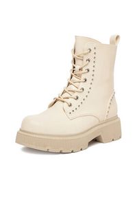 DeeZee Trzewiki HX24026-1 Écru. Materiał: materiał #6