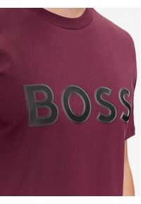 BOSS - Boss T-Shirt Tee 1 50506344 Czerwony Regular Fit. Kolor: czerwony. Materiał: bawełna #4