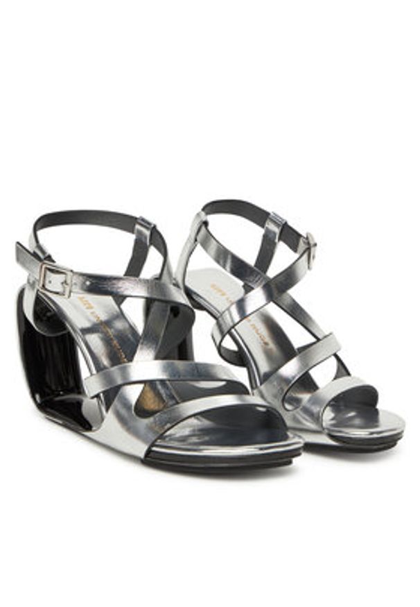 United Nude Sandały Mobius Sia Hi 1083514116 Srebrny. Kolor: srebrny. Materiał: skóra